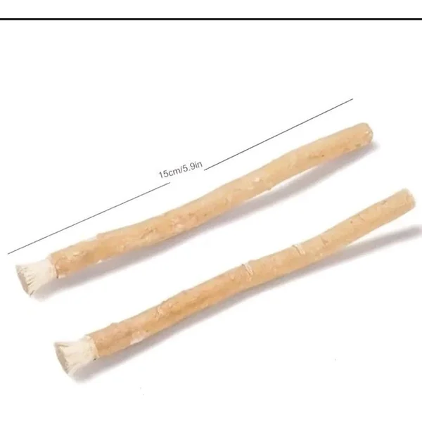 1 Pièce Miswak - Siwak- Brosse À Dent Naturelle,Natural Toothbrush, Menthe Frais