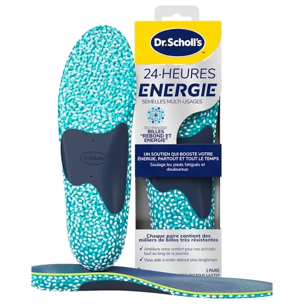 24 HEURES ENERGIE - Semelles Multi-Usages - Taille 1 - 35 à 40, 1 Paire