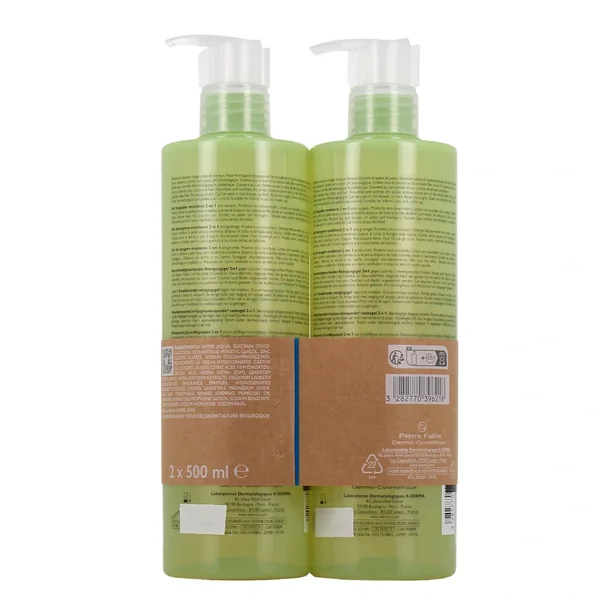 A-Derma Exomega Control Gel Lavant Émollient 2 en 1 Anti-Grattage