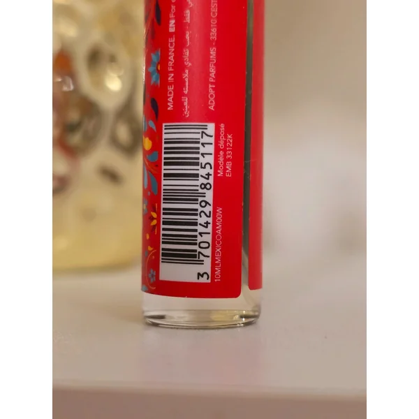 ADOPT' Eau De Parfum mexico mi amor 10 ml parfum femmes - vaporisateur de poche