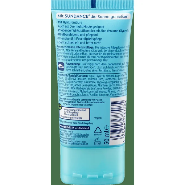 After Sun Fluid Gesicht, intensiv mit Hyaluronsäure, 50 ml