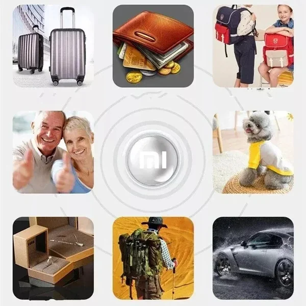 Air Tag Xiaomi GPS Localisateur Intelligent Anti-Perte pour Clés Apple Android
