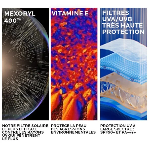 ANTHELIOS UVSPORT - SPF50+ Stick Solaire Pro-Résistance - Tous Types de peaux, 10g