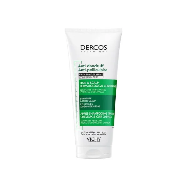 Anti-Pelliculaire Après-Shampooing Traitant Pellicules et Démangeaisons - Cheveux Gras, 200ml