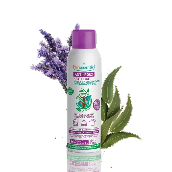 ANTI-POUX - Répulsif Environnement, Spray 150ml