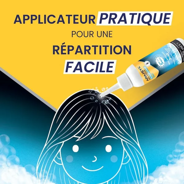 ANTI-POUX - Shampoing Traitant Anti-Poux et Lentes 3-en-1 - A partir de 1 an, 100ml