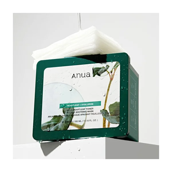 Anua Heartleaf Toner Double Soothing Mask 30 Sheets(330ml)