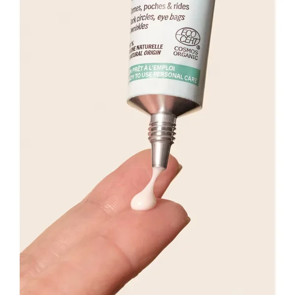 Aroma zone- Crème contour des yeux : Anti poches; anti rides ; Hydratant "15ml"