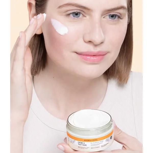 AROMA-ZONE Crème à tout faire 100ml ou 200ml, corps entier multi-fonctions