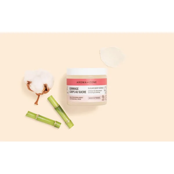 Aroma-zone Gommage corps au sucre BIO Exfoliant