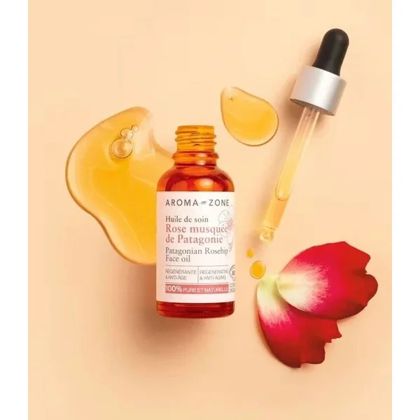 AROMA-ZONE HUILE DE SOIN ROSE MUSQUEE DE PATAGONIE BIO