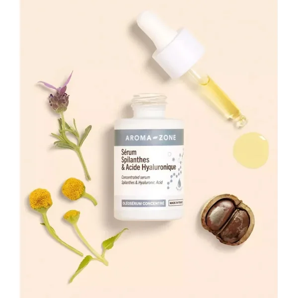 Aroma-zone Sérum Bio & Végan concentré Spilanthes végétal Anti Age - 30ML