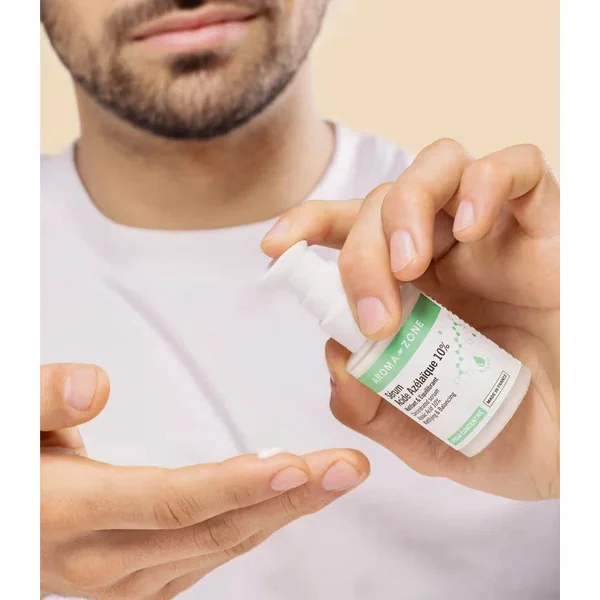 AROMA-ZONE Sérum concentré Acide Azélaïque 10% - 100% Efficace Anti Imperfection