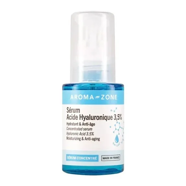 Aroma-zone Sérum concentré Acide hyaluronique 3,5% hydratation plusieurs formats