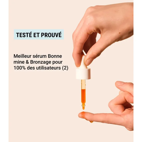 Aroma-zone Sérum concentré bonne mine et bronzage, carotte & inositol 30ml