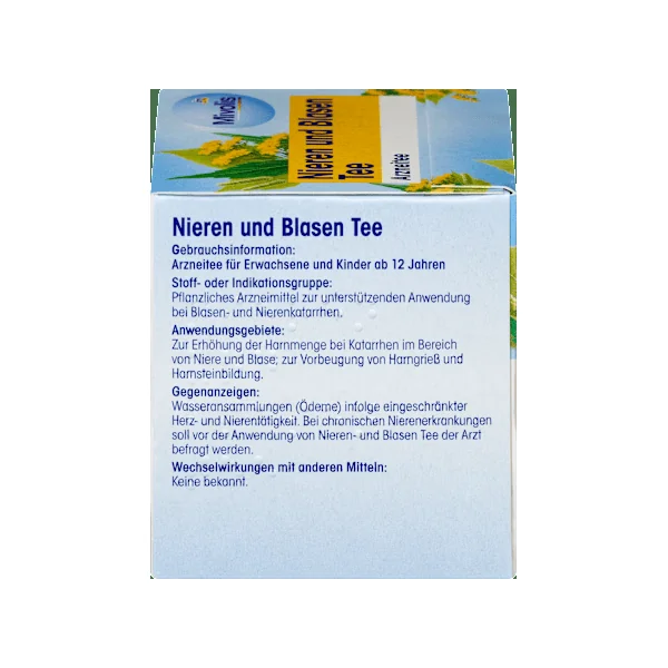 Arzneitee, Nieren & Blasen Tee (12 Beutel), 18 g