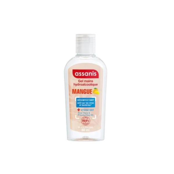 ASSANIS Mangue 80 ml gel hydro alcoolique