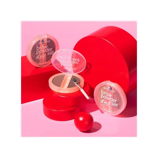 Augenbrauenpuder Duo Set 03, 1,8 g