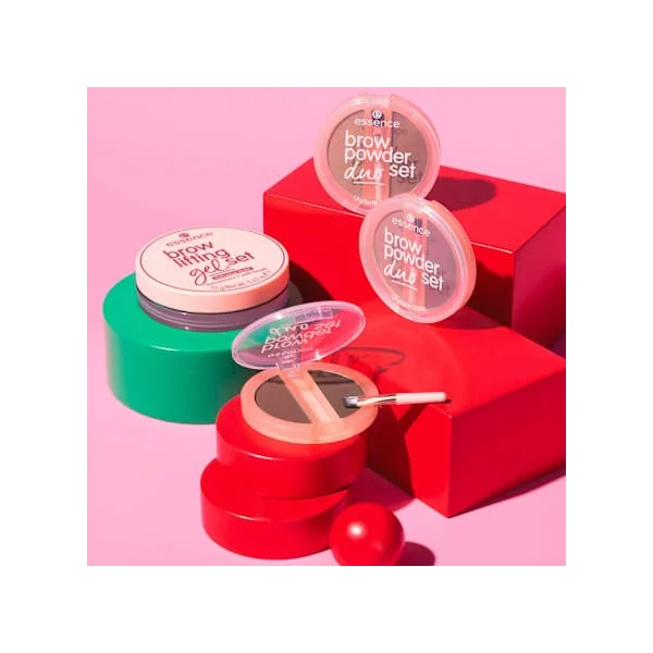 Augenbrauenpuder Duo Set 03, 1,8 g