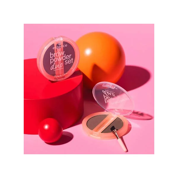 Augenbrauenpuder Duo Set 03, 1,8 g