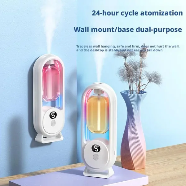 Automatic Fragrance Diffuser, USB Powered Essential Oil Diffuser with Spraying