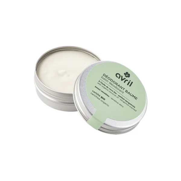 Avril Déodorant Baume Parfum Bergamote Bio 85 g