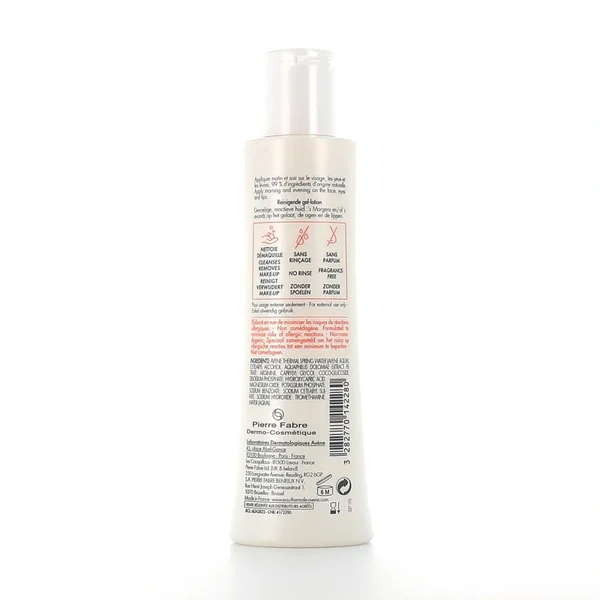 Avène Tolérance Lotion Nettoyante Gélifiée