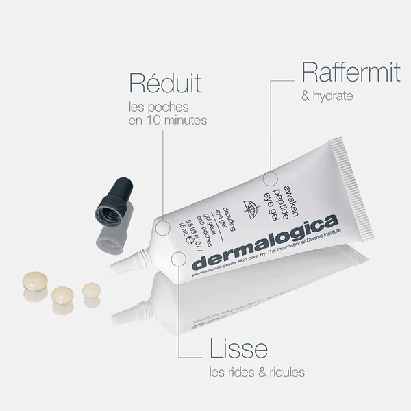 awaken peptide eye gel | contour des yeux anti poches aux peptides