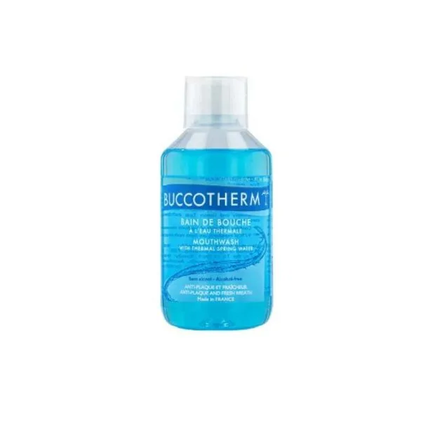 Bain de Bouche à l'eau thermale • Anti-Plaque et Fraîcheur • Menthe - Sans alcool