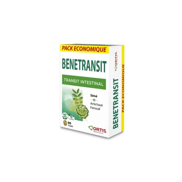 Benetransit • Transit Intestinal lent • Pack économique • 90 comprimés
