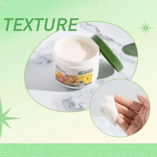 BIO Nutrients Masque Capillaire au Riz & Kératine Cheveux Secs & Abîmés 250 ml