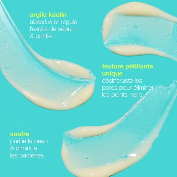 blackhead clearing fizz mask | masque pétillant anti-points noirs