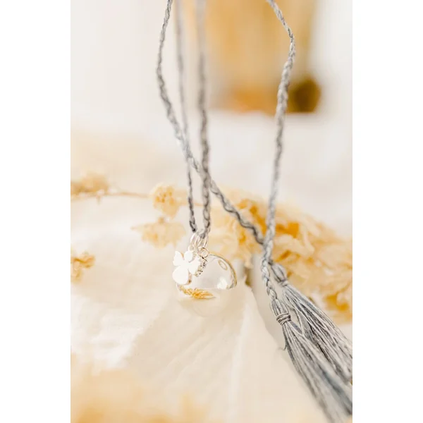 Bola de grossesse charm ange TALISMAN - cordon de soie