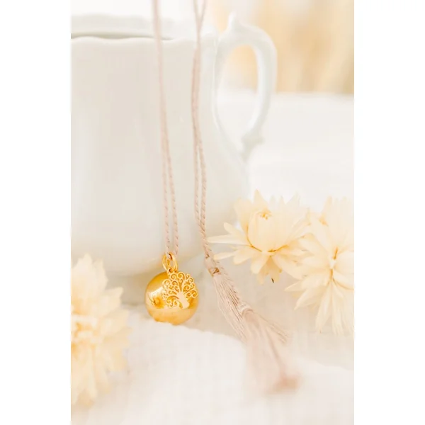 Bola de grossesse charm arbre de vie TALISMAN - cordon de soie