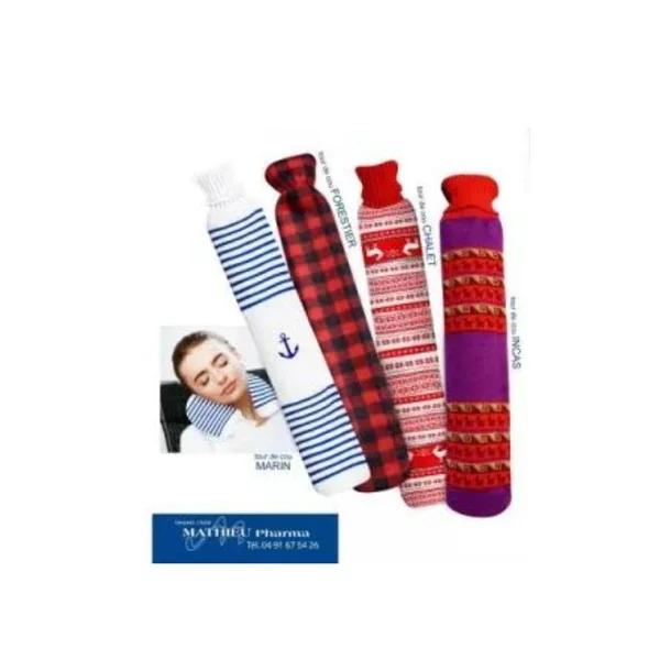 Bouillotte Caoutchouc • Tour de cou • 1 L