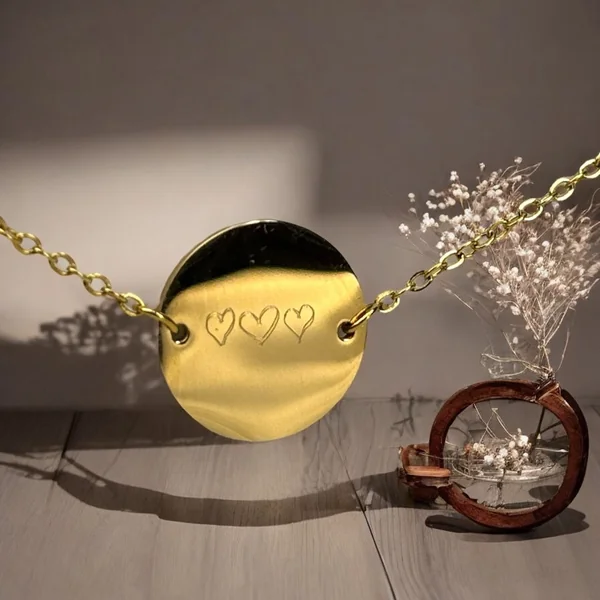 Bracelet « cœur dessiné par l’un de vos proche »