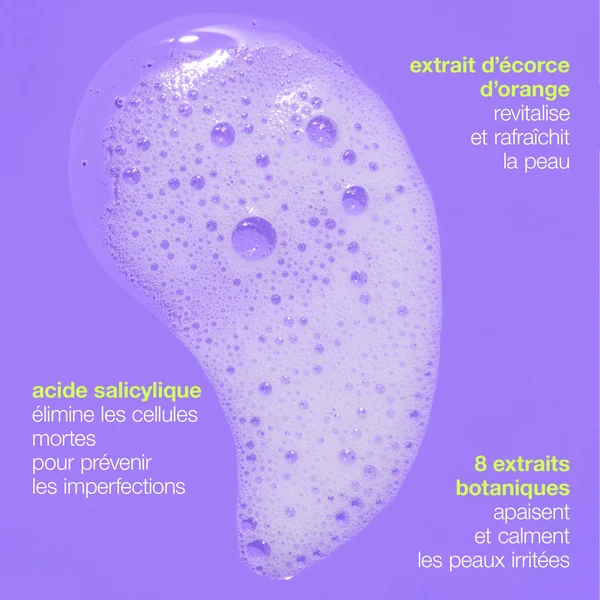 breakout clearing foaming wash | gel nettoyant anti-imperfections peaux jeunes