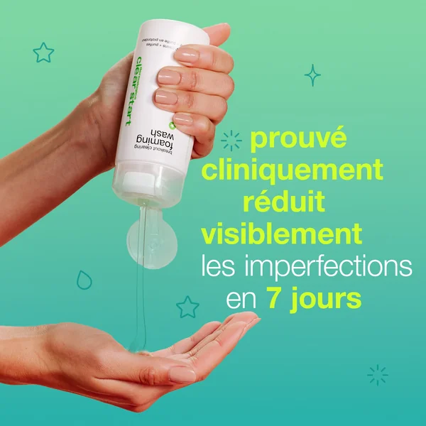 breakout clearing foaming wash | gel nettoyant anti-imperfections peaux jeunes