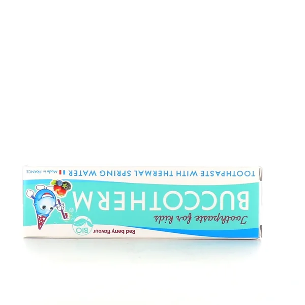 Buccotherm Dentifrice Enfant Goût Fruits Rouges Bio