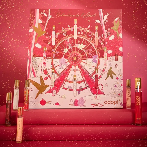 Calendrier de l'avent Adopt' 2025 Roue des Merveilles cadeau noël 24 parfums !