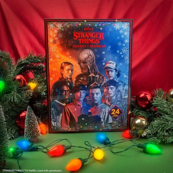 Calendrier de l’Avent STRANGER THINGS 2025 Édition Officielle Netflix 24 surpris