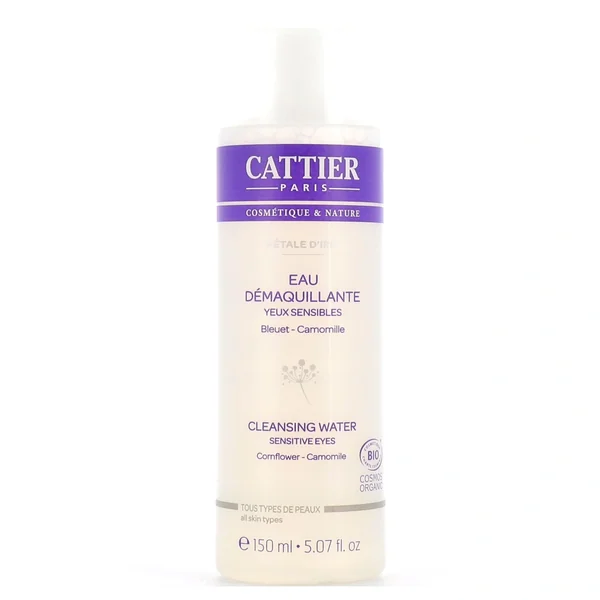 Cattier Eau Démaquillante Bio Yeux Sensibles