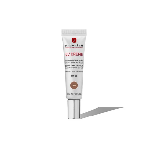 CC Crème Soin Correcteur SPF30 - Teinte Deep - Visage - Tous Types de Peaux, 15ml