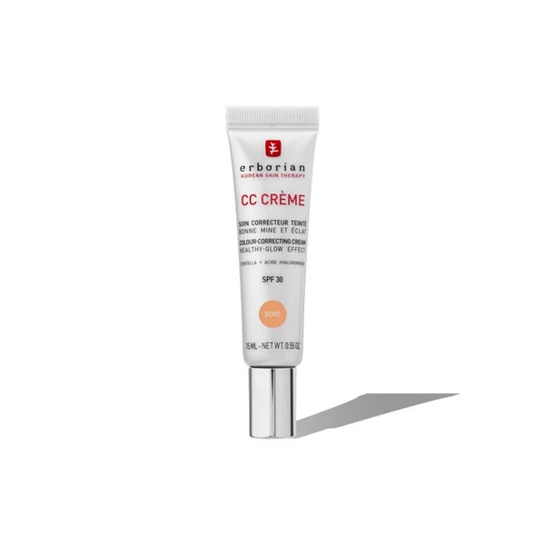 CC Crème Soin Correcteur SPF30 - Teinte Dorée - Visage - Tous Types de Peaux, 15ml