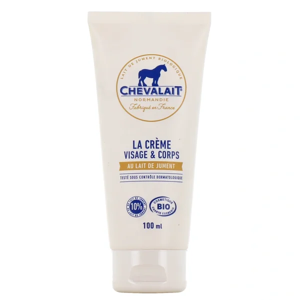 Chevalait Crème visage et corps au lait de jument Bio