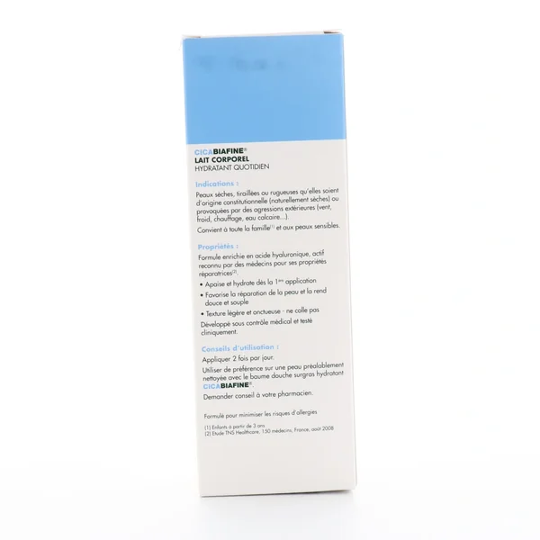 Cicabiafine Lait Corporel Hydratant Quotidien Peaux Sèches
