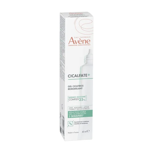 CICALFATE+ - Gel Cicatrice Remodelant - Visage et Corps - Peaux Sensibles Irritées, 40ml