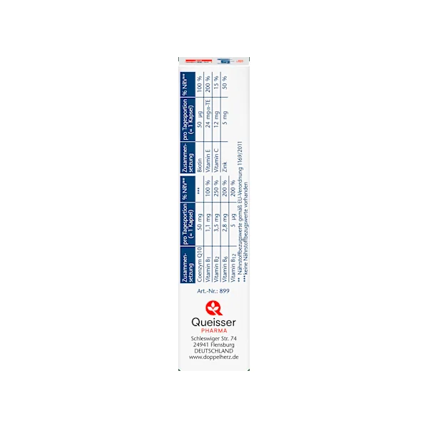 Coenzym Q 10 + B-Vitamine Kapseln 30 St, 12,5 g