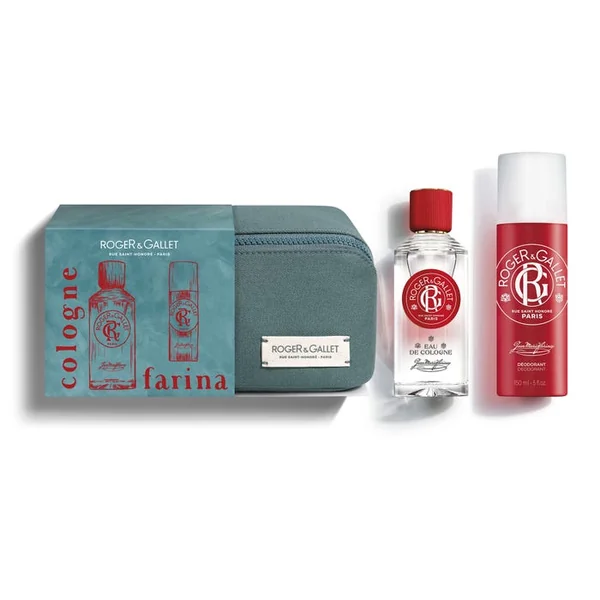 COFFRET NOËL - JEAN MARIE FARINA - Eau de Cologne, 100ml + Déodorant Spray, 150ml