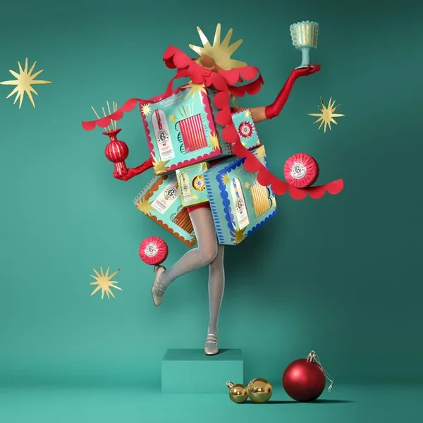 COFFRET NOËL - VANILLE SOLEIL - Eau Parfumée Bienfaisante 100ml + Diffuseur de Parfum